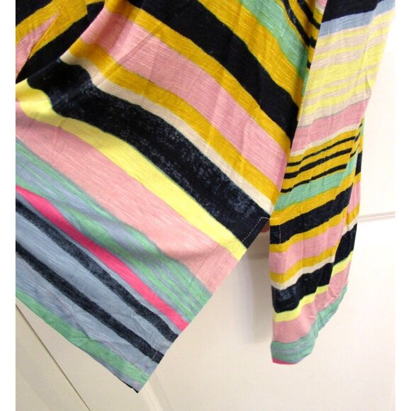 Rachel Roy Curvy Collection Plus Size Stripe Multicolor Sleeveless Top - 3X NWT - Picture 12 of 15